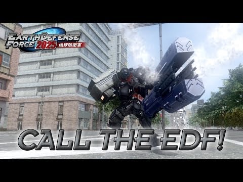 Earth Defence Force 2025 - PS3/X360 - Call the EDF! (Trailer)