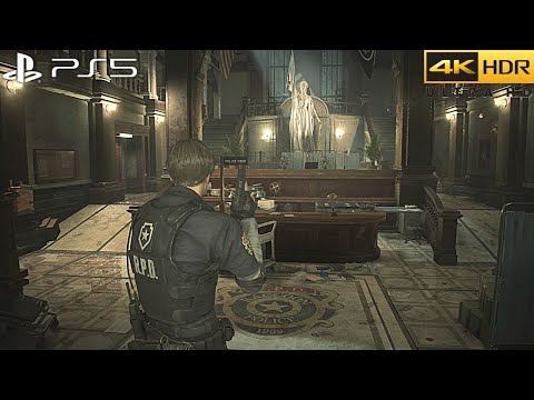 Resident Evil 2 Remake (PS5) 4K 60FPS HDR Gameplay - (Full game)