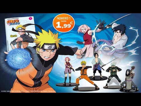 Naruto Shippuden: La nuova collezione di Figure 3D De Agostini