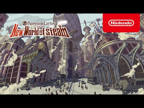 Professor Layton and the New World of steam – Teaser (Nintendo Switch)