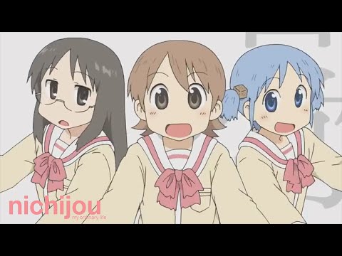 Nichijou My Ordinary Life - Opening | Hyadain no Kakakata☆Kataomoi - C