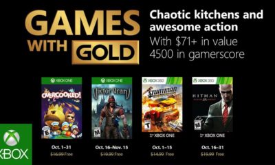Games with Gold Ottobre 2018: 