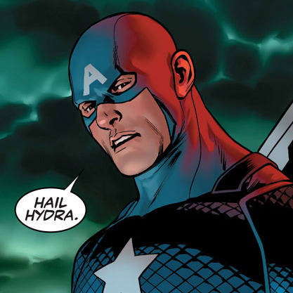 Image result for captain america hail hydra comic