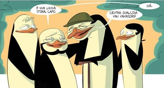 Pinguini tattici nucleari a fumetti