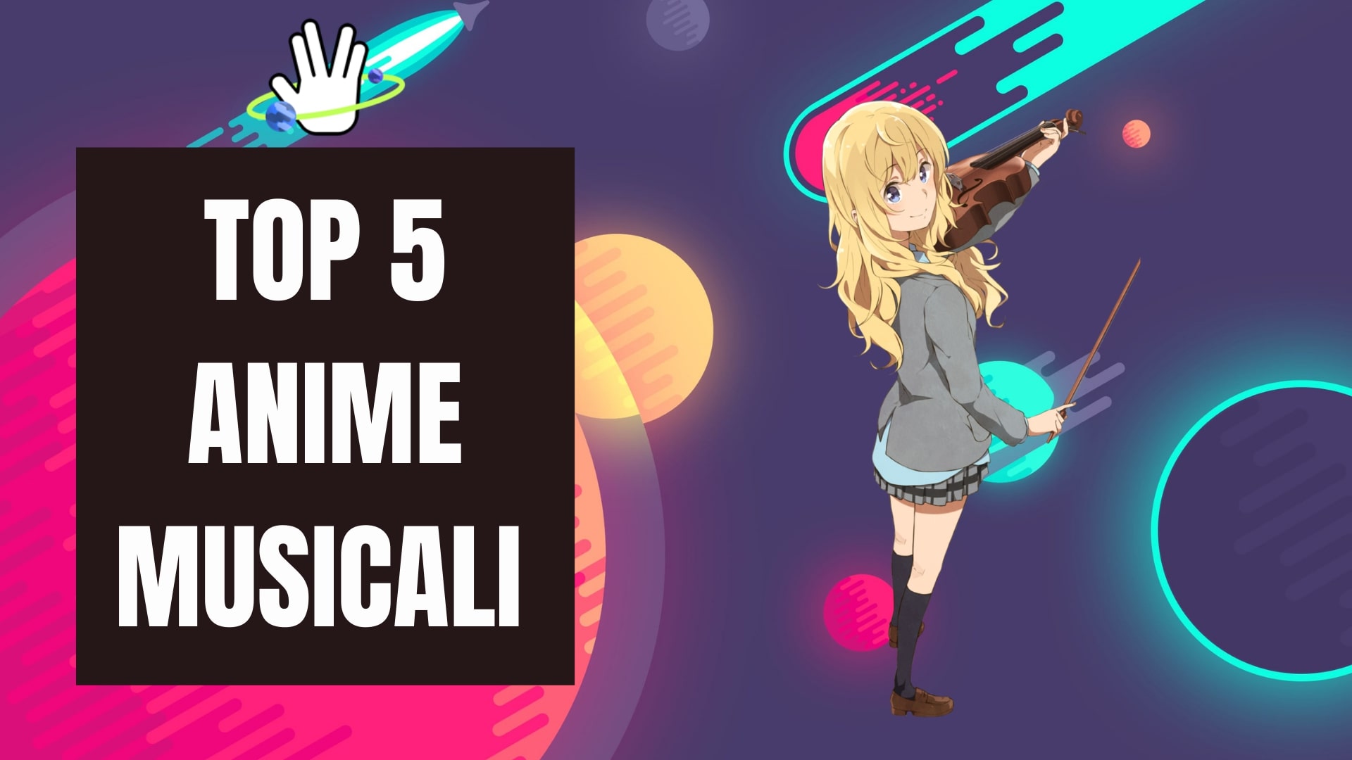 musica e anime top 5 anime musicali