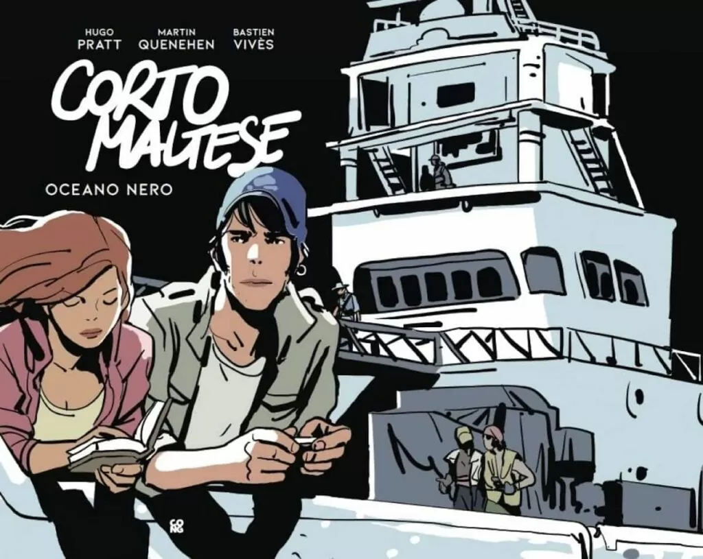 corto maltese oceano nero bastien vives Martin Quenehen cong hugo pratt