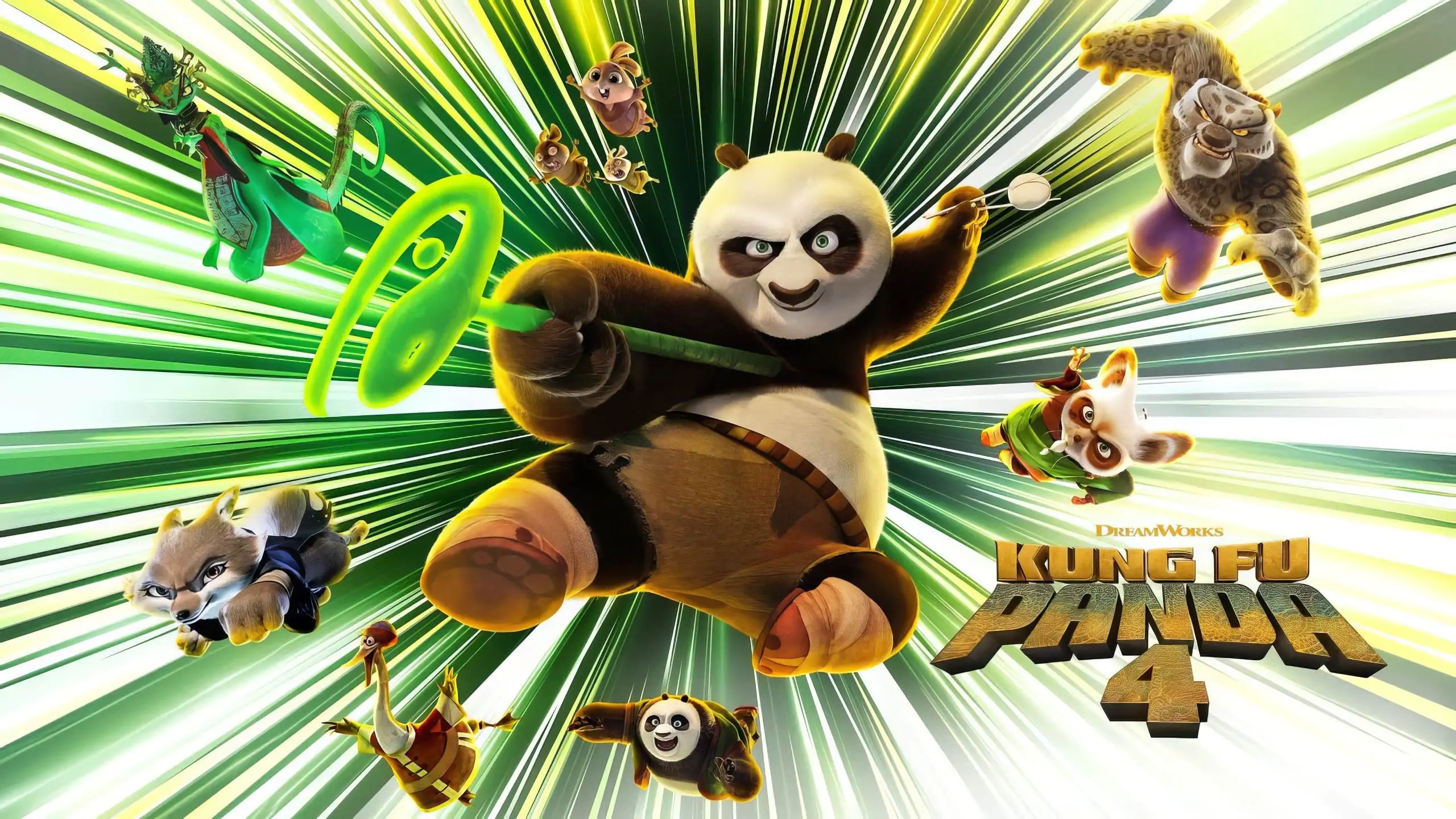 Kung Fu Panda 4, l’anteprima: la leggenda del Guerriero Dragone