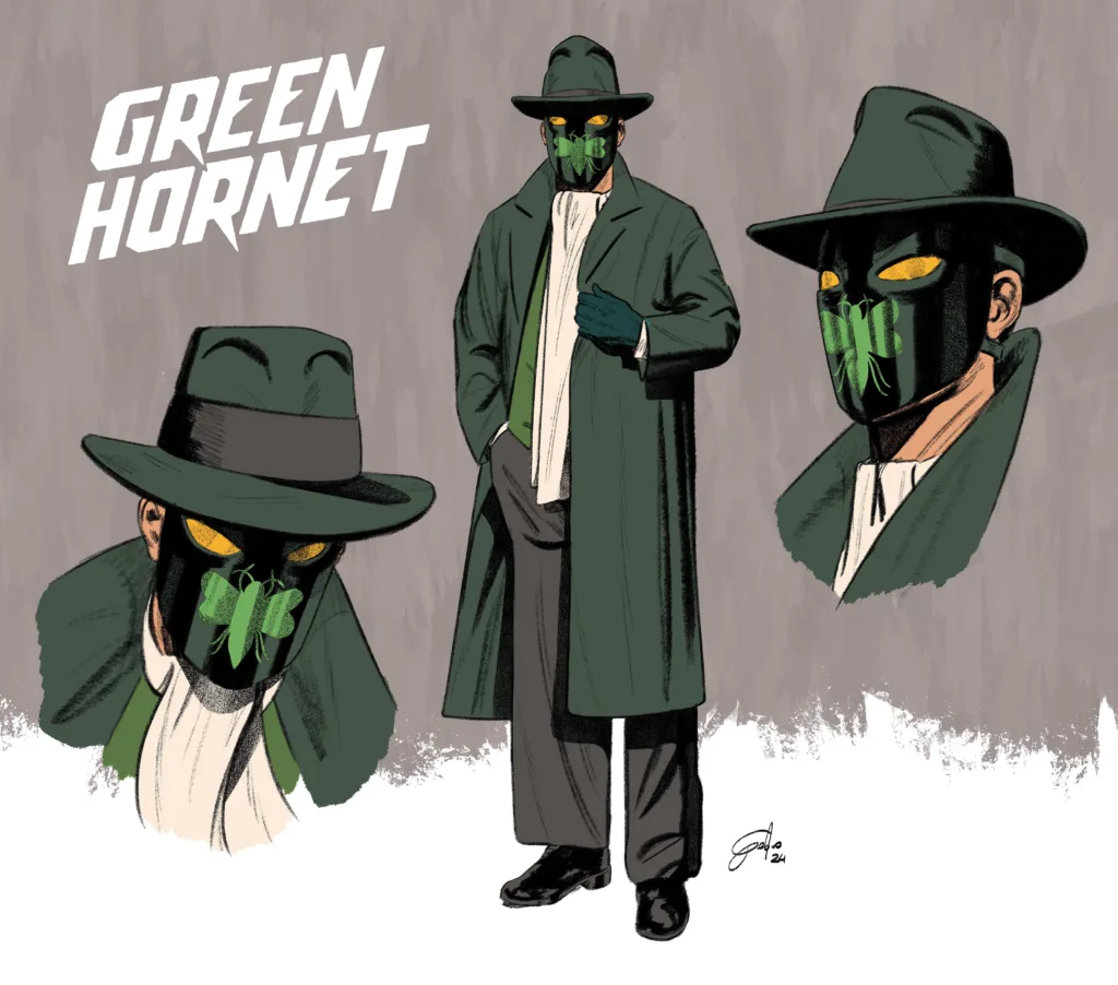 green hornet federico sorressa dynamite entertainment pulp comics