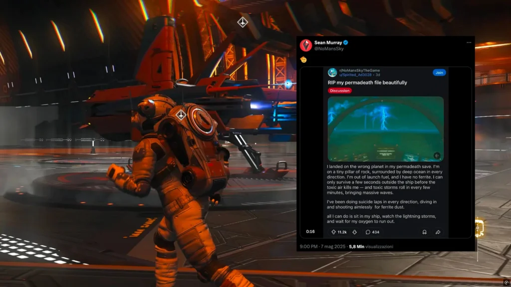 La community di No Man's Sky e quella volta che salvó la "vita" di un utente