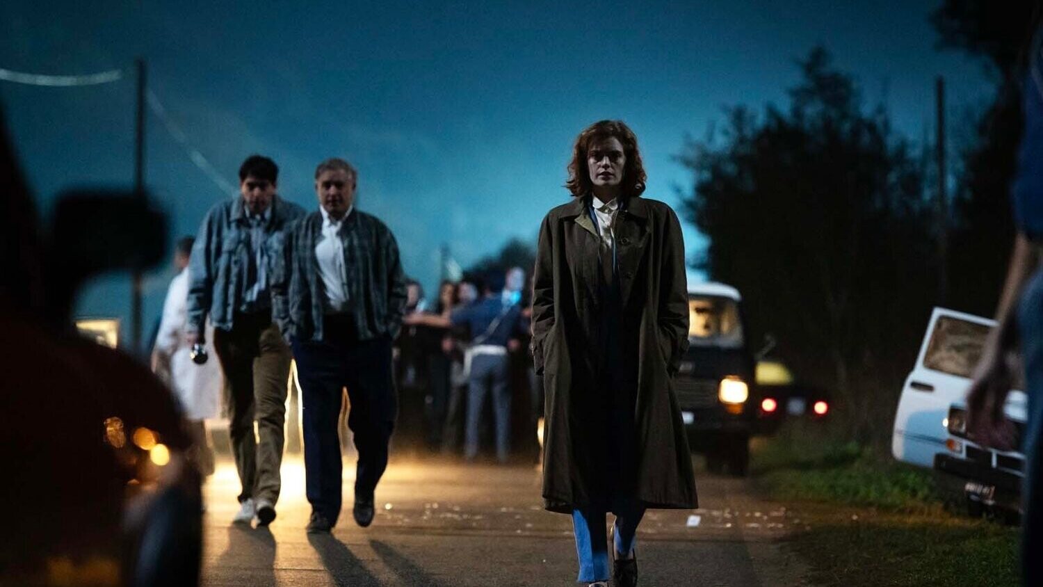 Una delle scene del crimine del Mostro di Firenze