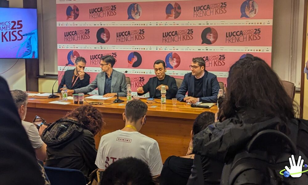 Press Cafè Tetsuo Hara Lucca Comics and Games 2025