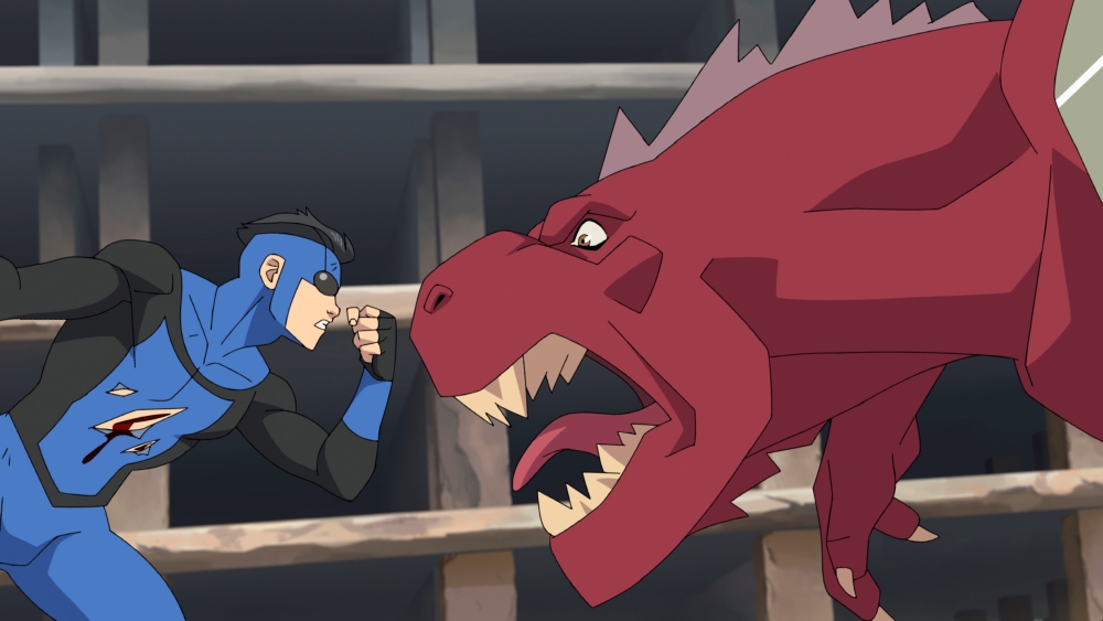 Invincible stagione 4 robert kirkman prime video Mark Dinosaur