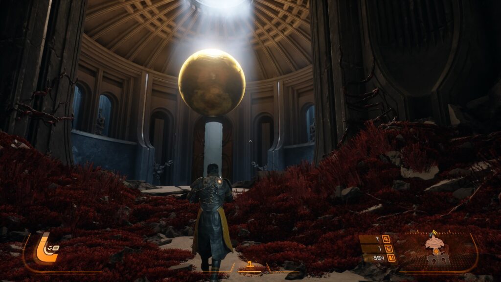 saros recensione housemarque carcosa rovine pianeta alieno fantascienza arjun gameplay