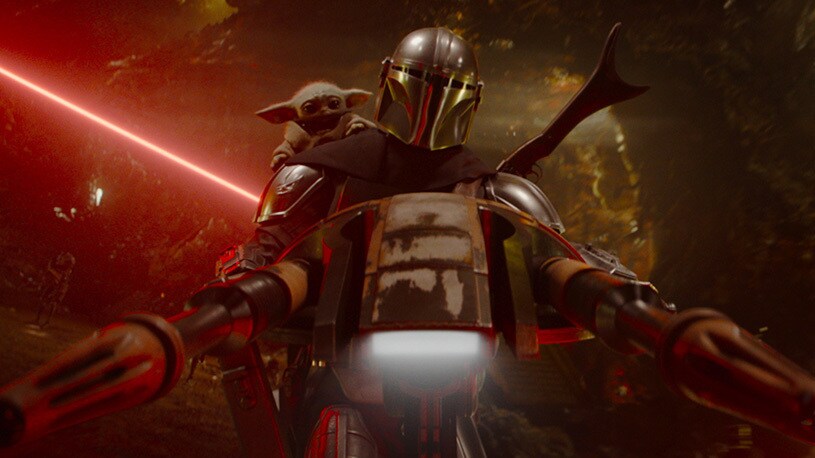 the mandalorian and grogu recensione din djarin baby yoda scene combattimenti battaglie