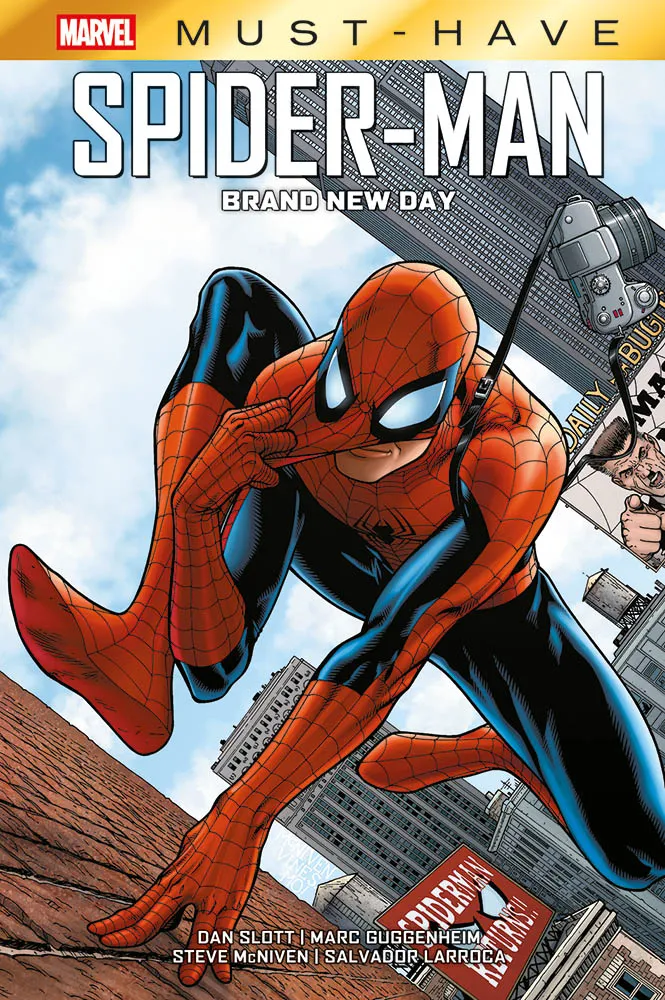 spider-man brand new day un nuovo giorno marvel must have fumetti
