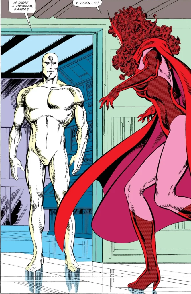 west coast avengers vision quest visionquest alla ricerca di visione